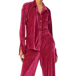 Free People in Fairytale Kit Kat lounge set